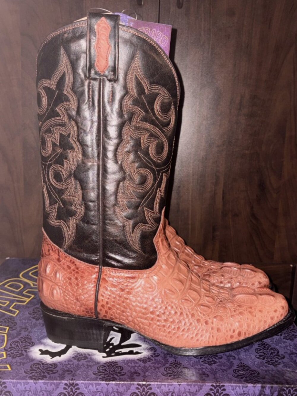 Repardo Men Boots | Caiman (57) Grabada | Retail price: $179